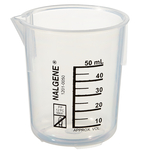 Nalgene&trade; Polypropylene Griffin Low-Form Plastic Beakers