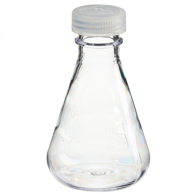Nalgene&trade; Polycarbonate Erlenmeyer Flasks with Closure