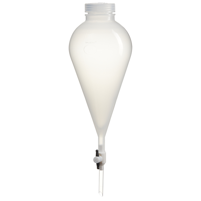 Nalgene&trade; Polypropylene Copolymer (PPCO) Separatory Funnels with Closure