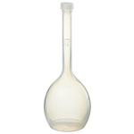 Nalgene&trade; Class B Polymethypentene (PMP) Volumetric Flasks with Screw Caps