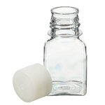 Nalgene&trade; Square PETG Media Bottles with Closure: Sterile, Shrink-Wrapped Trays
