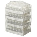 Nalgene&trade; Square PETG Media Bottles with Closure: Sterile, Shrink-Wrapped Trays