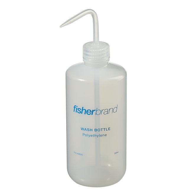 Translucent White Wash Bottles