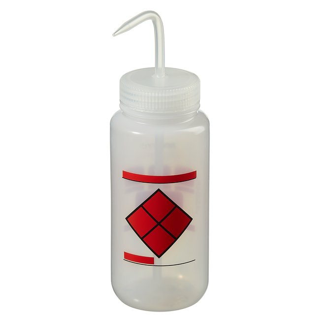 Safety-Labeled Wash Bottles