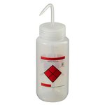 Solvent-Vented&trade; and Safety-Labeled Wash Bottles