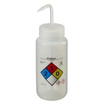 GHS Labeled Right-to-Know Safety-Vented Wash Bottles