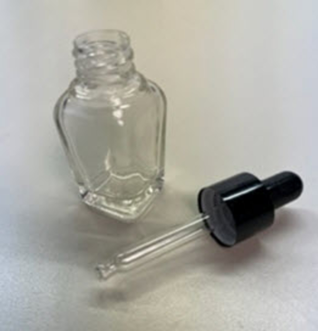 Flint Glass Bottles with Dropper