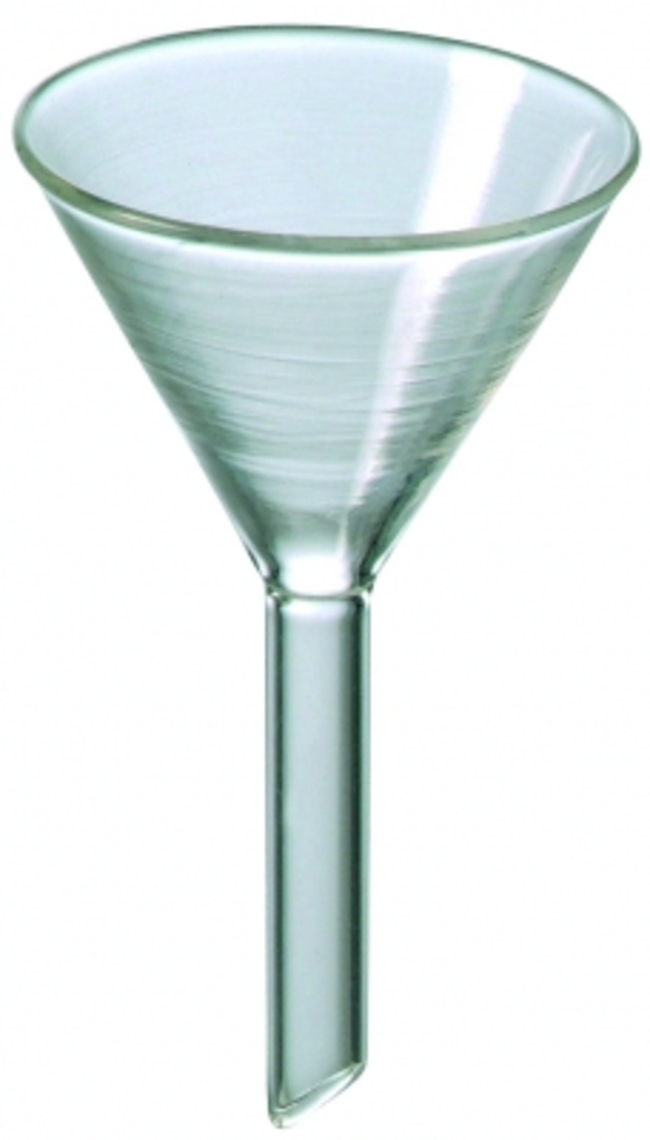 Soda Lime Glass Short Stem Funnel
