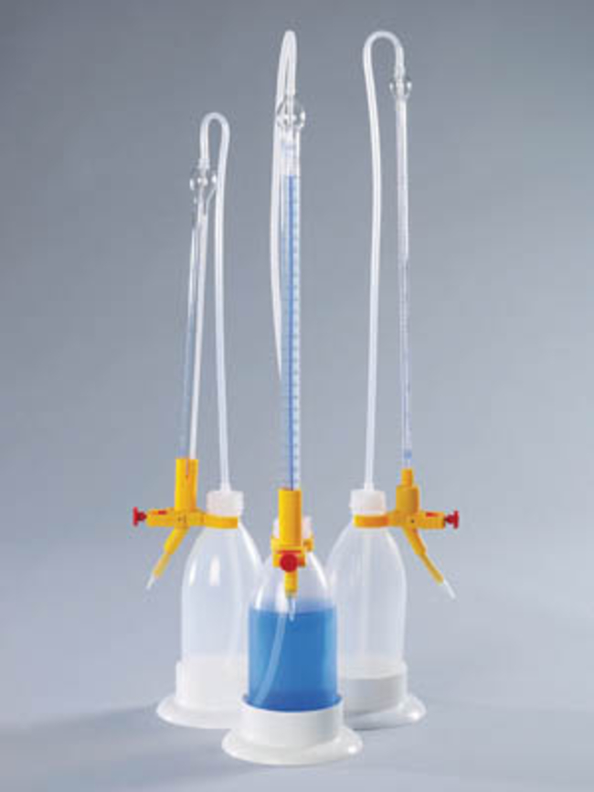 Borosilicate Glass Automatic Titrating Burette with Storage Bottle
