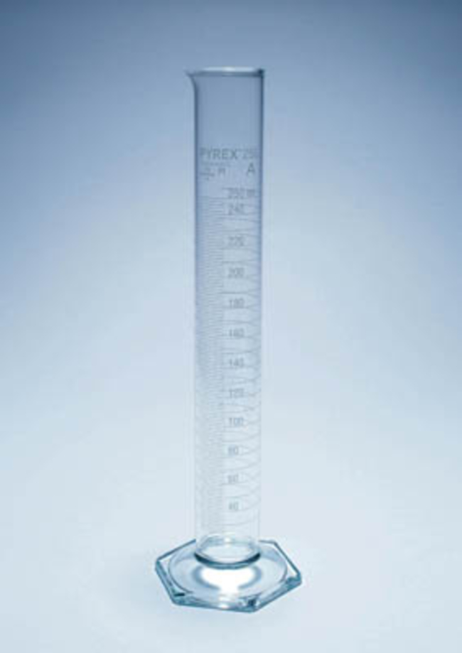 Pyrex&trade; Glass Graduated Cylinder, Class A