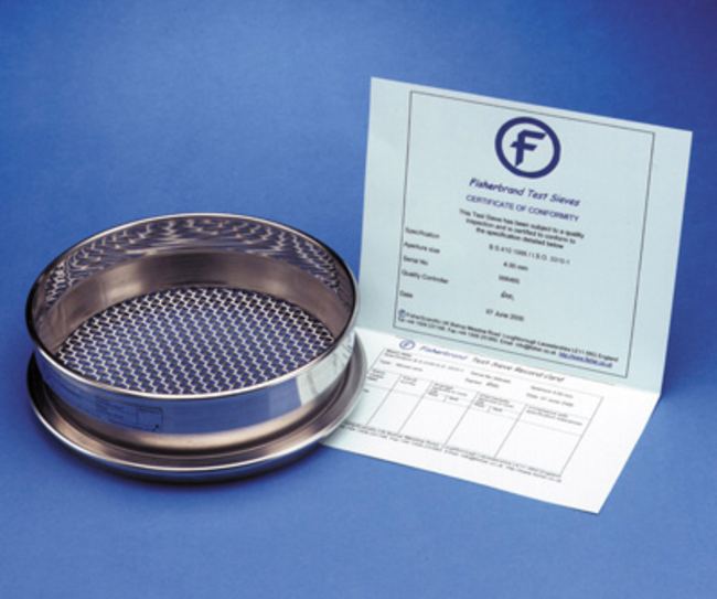 Stainless Steel Test Sieve with Woven Wire Mesh