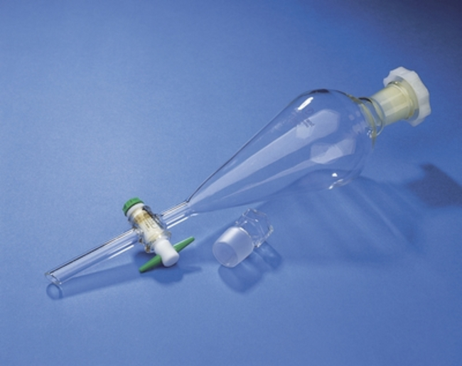 Glass Conical Separating Funnel with PTFE Stopcock