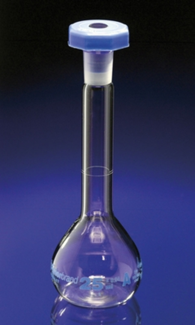 Clear Borosilicate Glass Class A Volumetric Flask with Stopper