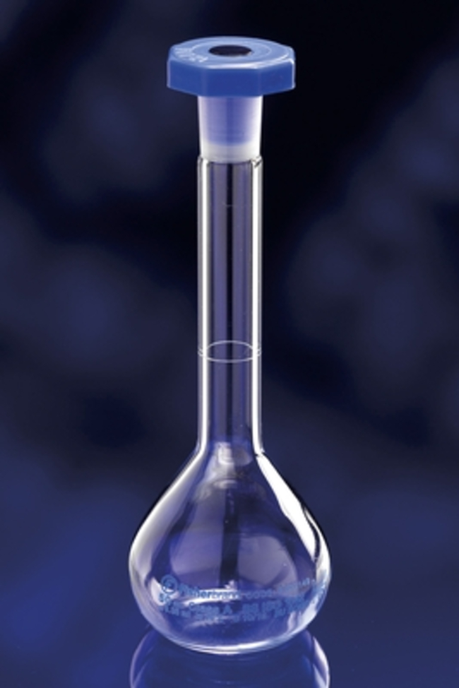 Clear Borosilicate Glass Class A Volumetric Flask with Stopper