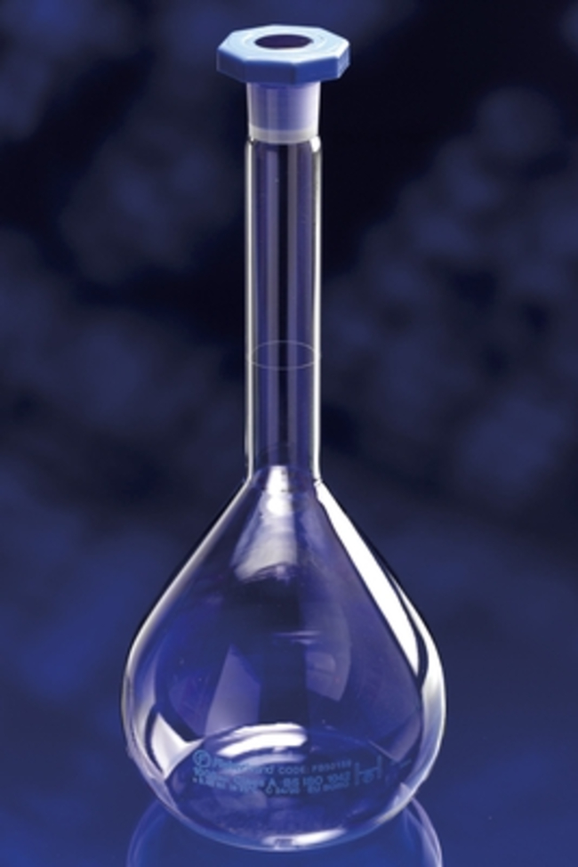 Clear Borosilicate Glass Class A Volumetric Flask with Stopper