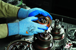 HyFlex&trade; 11-920 Series Blue Nitrile Medium Weight Gloves