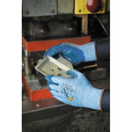 HyFlex&trade; 11-920 Series Blue Nitrile Medium Weight Gloves