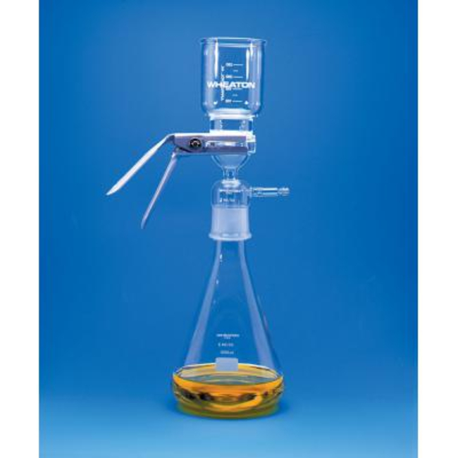 Fritted Glass Support for 47mm Filtration Assembly with Standard Taper Joint Connection