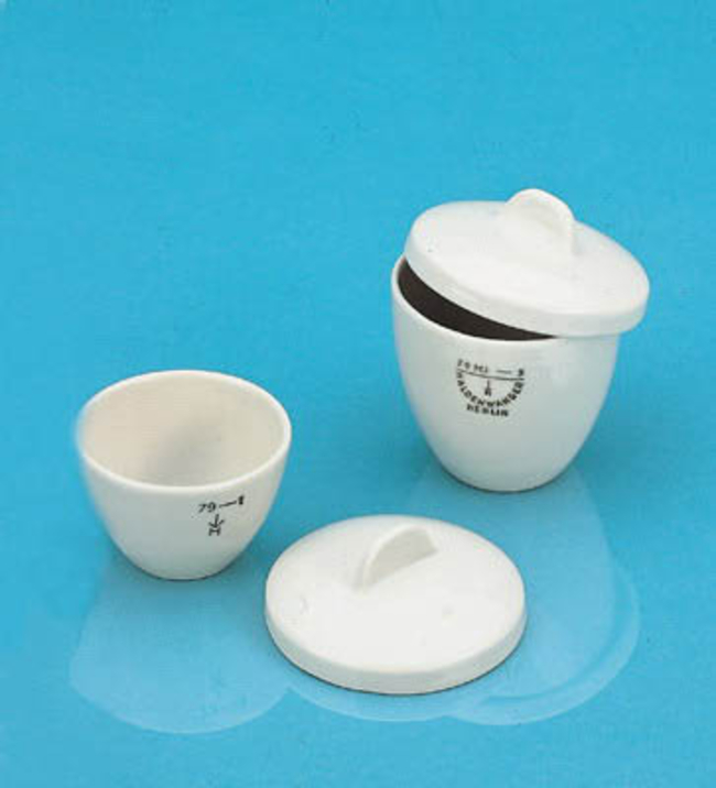 Lids For Porcelain Crucibles