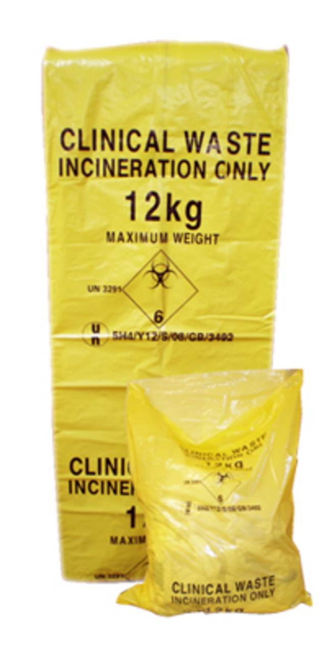 Polyethylene Clinical Waste Sack