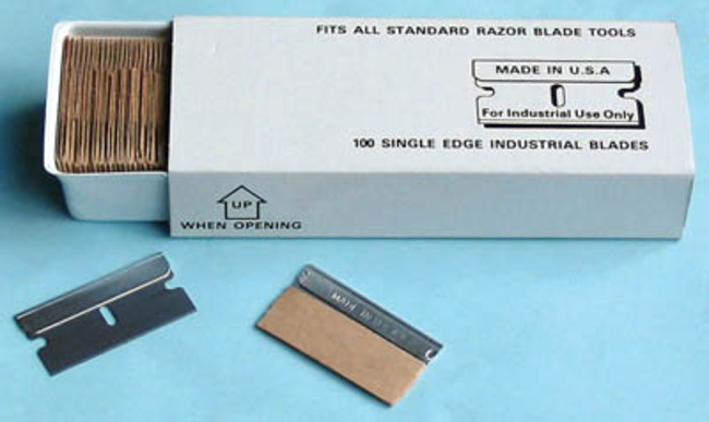Carbon Steel Razor Blades
