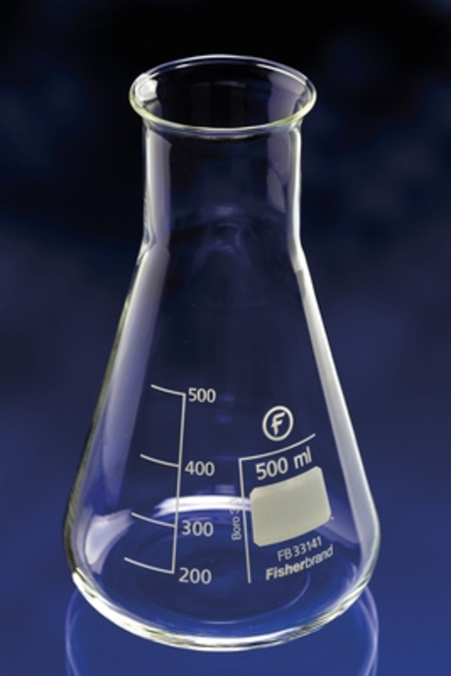 Wide Neck Conical Borosilicate Glass Erlenmeyer Flasks