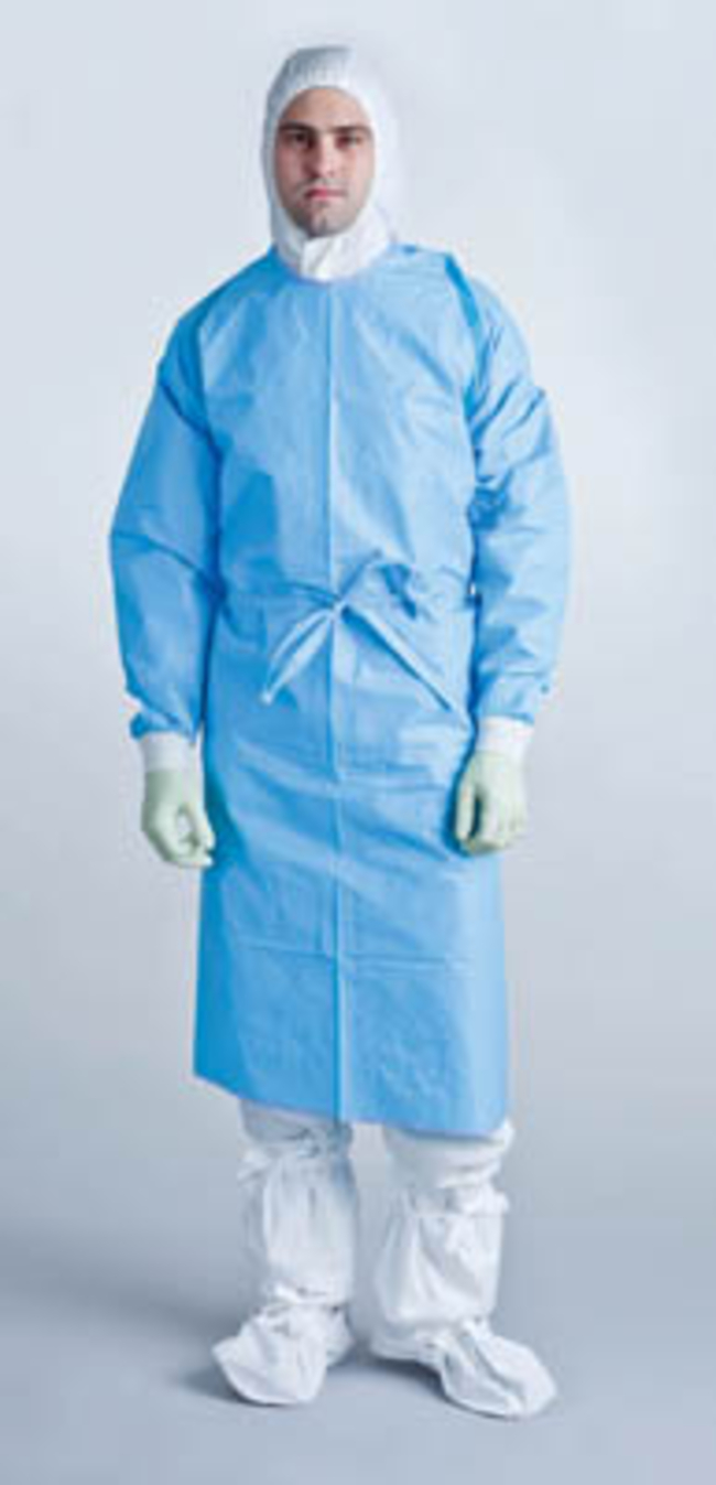 BioClean&trade; Chemotherapy Protective Apron with Sleeves BCAS