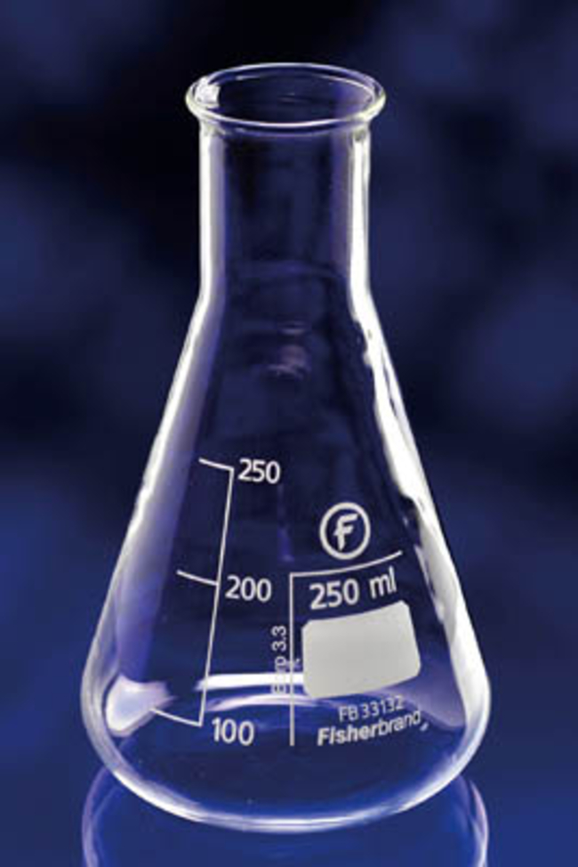 Borosilicate Glass Narrow Neck Erlenmeyer Flasks