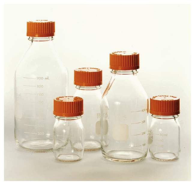 PYREX&trade; Reusable Media Storage Bottles