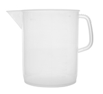 Polypropylene Measuring Jug, Short Form Euro Design