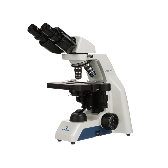 EXC-120 Binocular Microscope with 3 Objectives