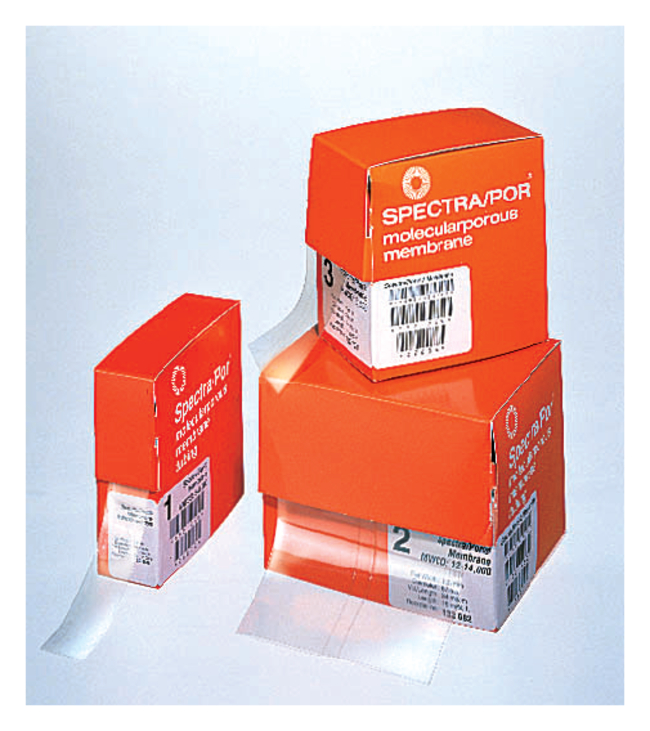 Spectra/Por&trade; 1 RC Dialysis Membrane Tubing 6000 to 8000 Dalton MWCO