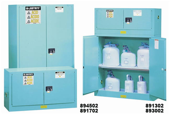 Sure-Grip&trade; EX Corrosives/Acid Steel Safety Cabinet
