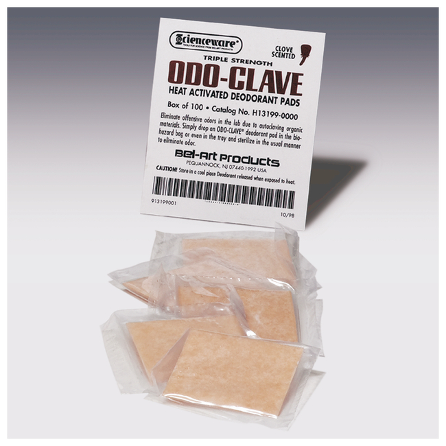 OdoClave&trade; Deodorant Autoclave Pads