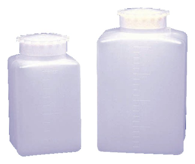 Graduated HDPE Rectangular Bottles