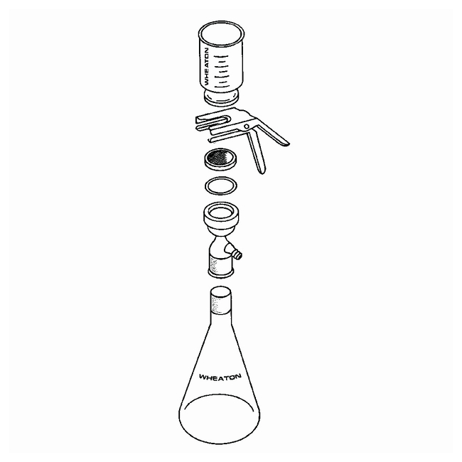 Wheaton&trade; 47mm Filtration Assembly