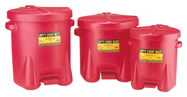 Polyethylene Oily Waste Cans