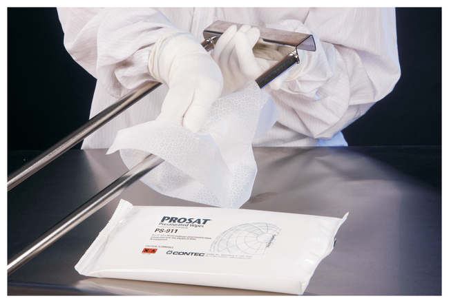 PROSAT&trade; PS-911 Presaturated Wipes