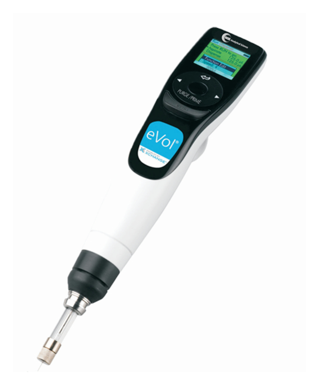 eVol&trade; Handheld Automated Analytical Syringe