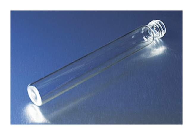PYREX&trade; Disposable Flat Bottom Screw Cap Culture Tubes, Without Caps