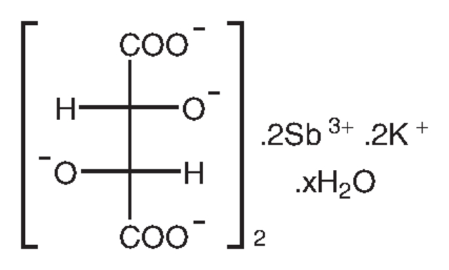 Antimony potassium tartrate hydrate, 98%, Thermo Scientific Chemicals