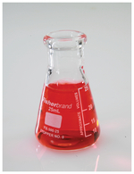 Reusable Glass Narrow-Mouth Erlenmeyer Flasks