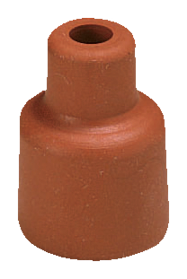 Red Rubber Sleeve Stoppers for Serum and Vaccine Bottles