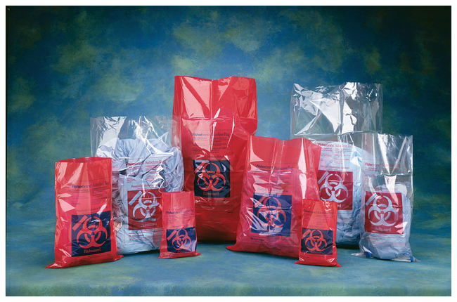 Autoclavable Waste Bags: Plain