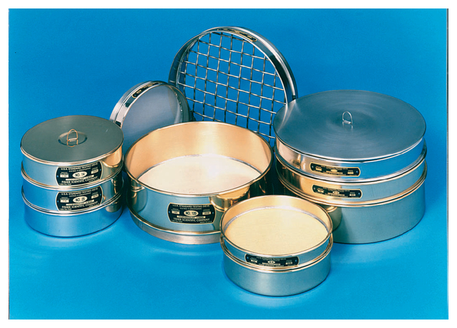 Brass Test Sieves, 8 in. dia. x 2 in. D