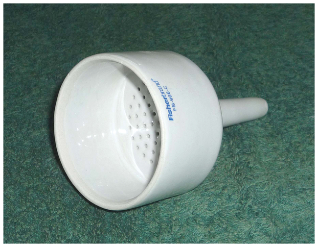 Porcelain Buchner Funnels with Fixed Perforated Plates
