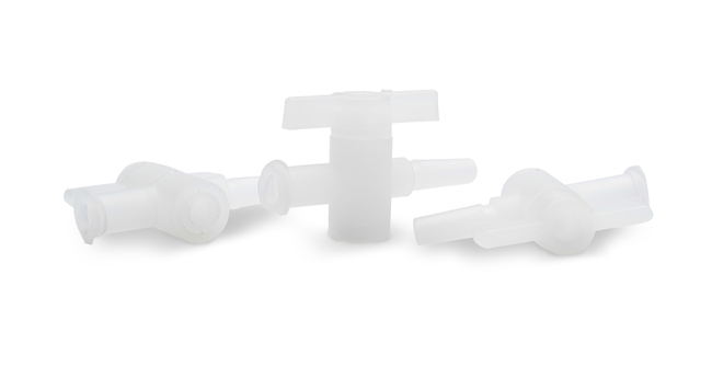 HyperSep&trade; Glass Block Vacuum Manifold Stopcocks