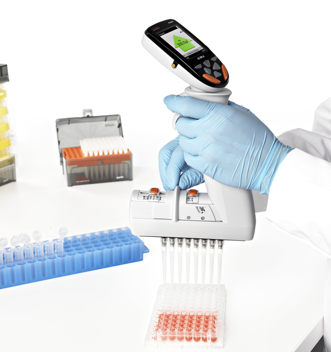 E1-ClipTip&trade; Electronic Adjustable Tip Spacing Multichannel Equalizer Pipettes