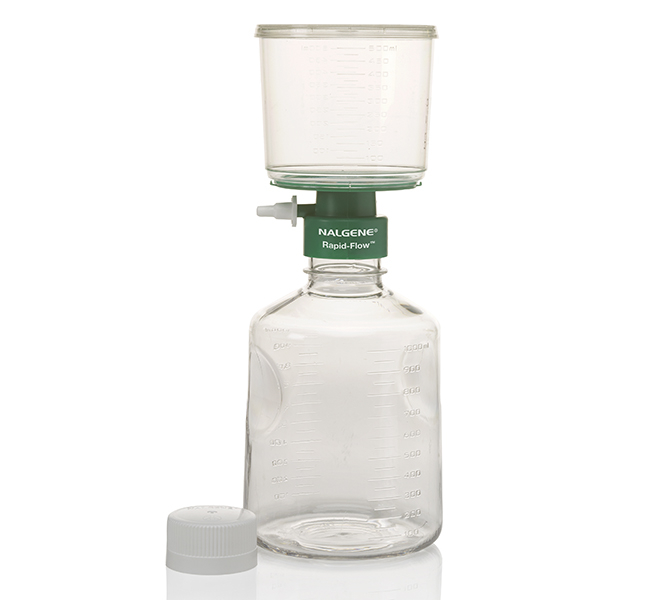 Nalgene&trade; Rapid-Flow&trade; Sterile Disposable Filter Units with PES, CN, SFCA or Nylon Membranes