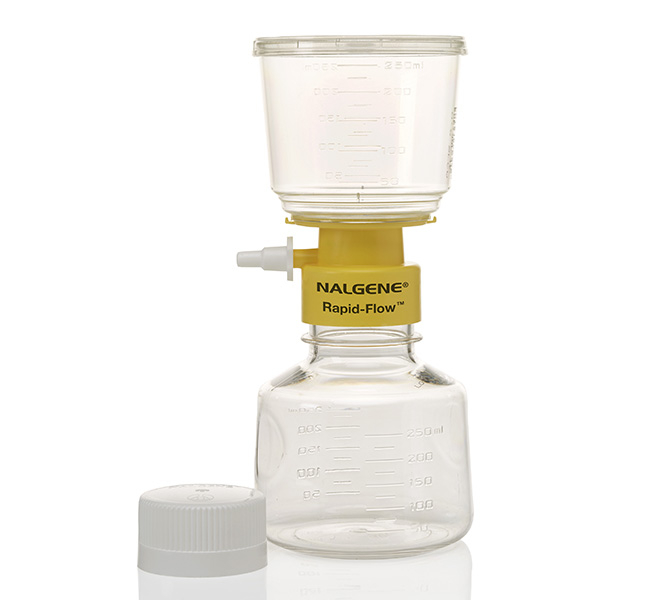 Nalgene&trade; Rapid-Flow&trade; Sterile Disposable Filter Units with PES, CN, SFCA or Nylon Membranes